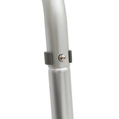 Toilet Safety Rail Frame Aluminum 300 LB Adjustable Width Height Padded Arms