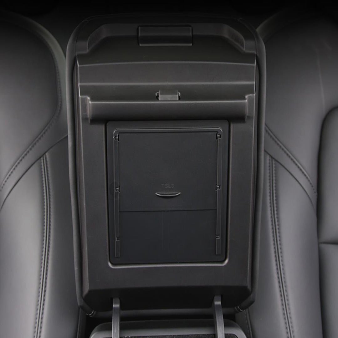 Hidden Center Console Organizer For Tesla Model 3 / Y