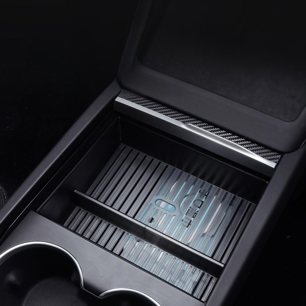 Center Console Storage Box for Model 3 Highland & Model Y Juniper | 3 Locations
