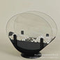 Alcohol Fireplace Lamp Indoor Real Fire Heating Atmosphere Desktop Oval
