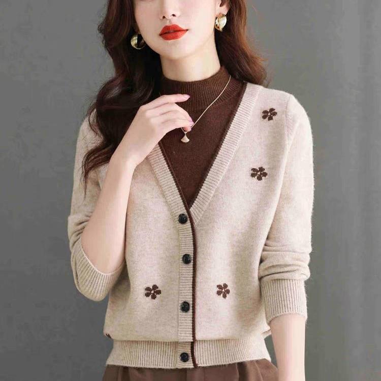 New Autumnwinter Womens Stylish Base Sweater