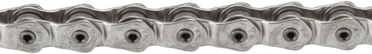 KMC HL1 Wide Chain - Single Speed 1/2" x 1/8" 100 Links Half Link Chain Silver