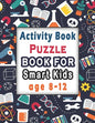 Puzzle books for smart kids age 8-12: Activity Book for kids, Over 100 Mixed Brain Games for kids - Word search, Sudoku, Word Scramble, Tic tac toe an - Paperback