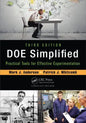 Doe Simplified: Practical Tools for Effective Experimentation, Third Edition - Paperback