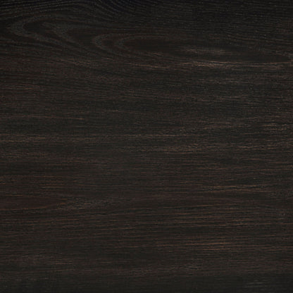 Leandro 60-inch Round Dining Table Burnished Black