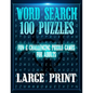 Word Search 100 Puzzles Large Print: Fun & Entertaining, challenging, and in EXTRA large print (8.5" x 11") for Adults - Paperback
