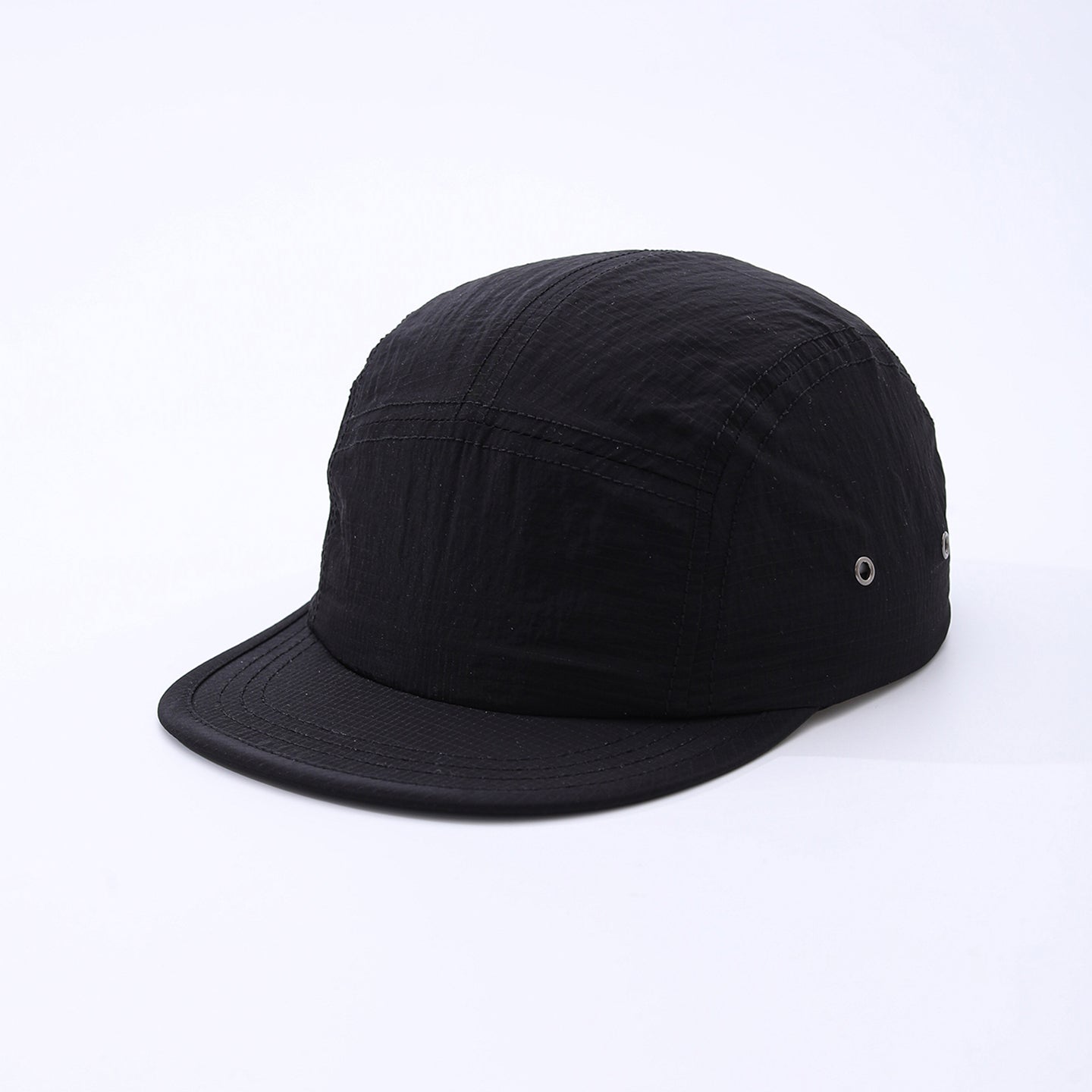 Men's And Women's Identical Simple Quick-drying Water-resistant Mesh Drawstring Design Street Trendy Short Brim Baseball Cap Suitable For Going Out For Photos And Daily Skateboarding Use
