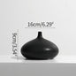 Modern Simple Ceramic Vase Decoration Arrangement Flower Dried Flowers