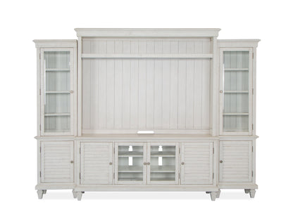 Newport - Wood Hutch - Alabaster