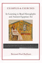 Examples & Exercises - In Learning to Read Hieroglyphs and Ancient Egyptian Art - Paperback