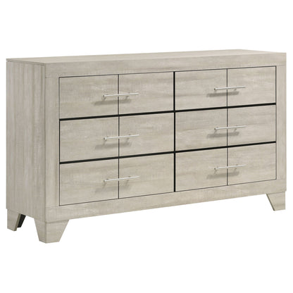 Trenton 4-piece Full Bedroom Set Rustic Cream