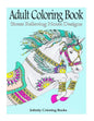 Adult Coloring Book: Stress Relieving Horse Designs - Paperback