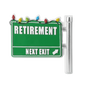 Retirement Sign Ornament