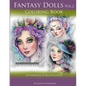 Fantasy Dolls Vol.2 Coloring Book Grayscale: 25 Portraits of Big Eye Cuties - Paperback