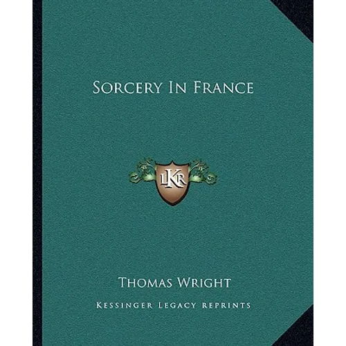 Sorcery in France - Paperback