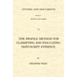 The Profile Method for Classifying and Evaluating Manuscript Evidence - Paperback