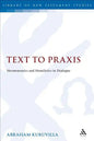 Text to Praxis: Hermeneutics and Homiletics in Dialogue - Paperback