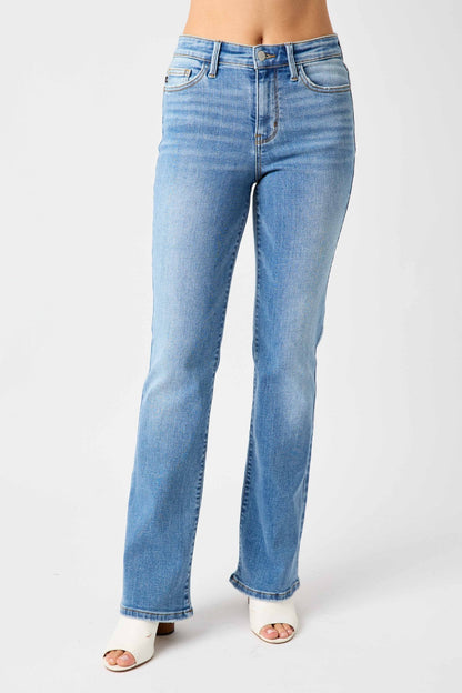 Judy Blue High-Waisted Straight Leg Jeans