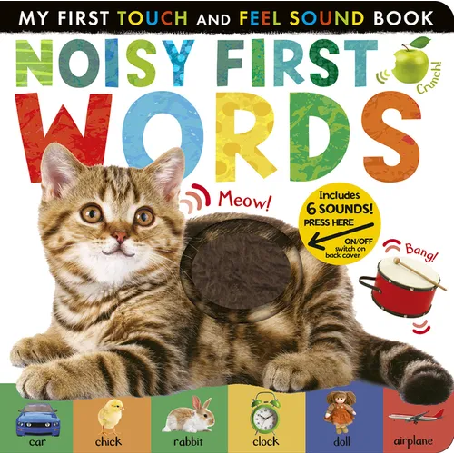 Noisy First Words: Includes Six Sounds! - Board Book