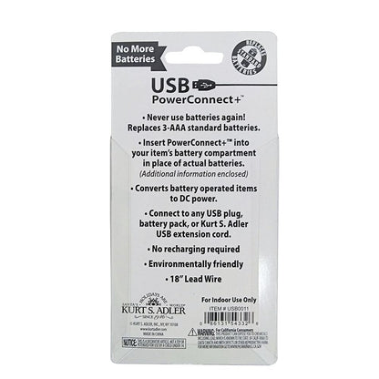 USB PowerConnect+ 3 AAA Converter