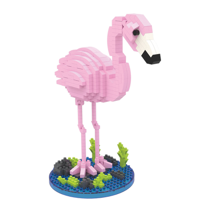 Mini Building Blocks - Flamingo