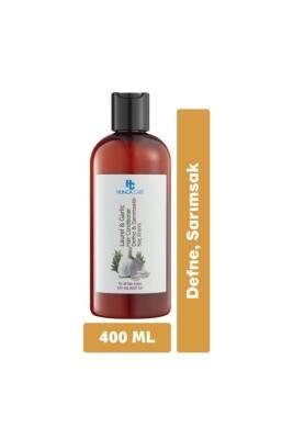 Hunca Care Laurel & Garlic Hair Conditioner: Strengthens Hair, Reduces Breakage, Natural Moisturizing - 400ml