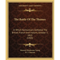 The Battle Of The Thames: In Which Kentuckians Defeated The British, French And Indians, October 5, 1813 (1903) - Paperback