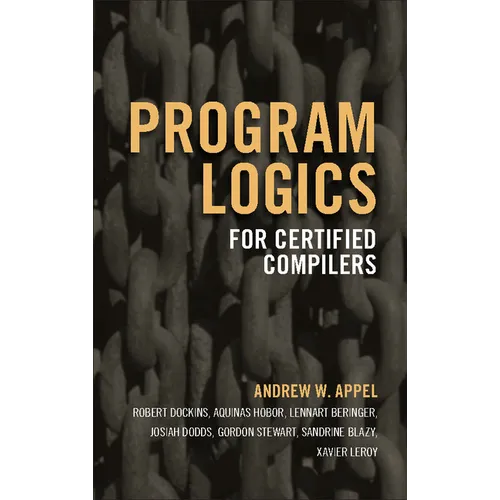 Program Logics for Certified Compilers - Hardcover