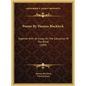 Poems By Thomas Blacklock: Together With An Essay On The Education Of The Blind (1894) - Hardcover