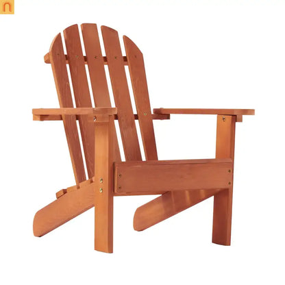 Outdoor Kids Adirondack Chair Hemlock Wood Red 80lb Capacity