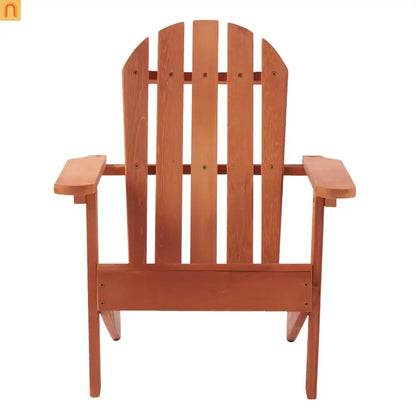 Outdoor Kids Adirondack Chair Hemlock Wood Red 80lb Capacity