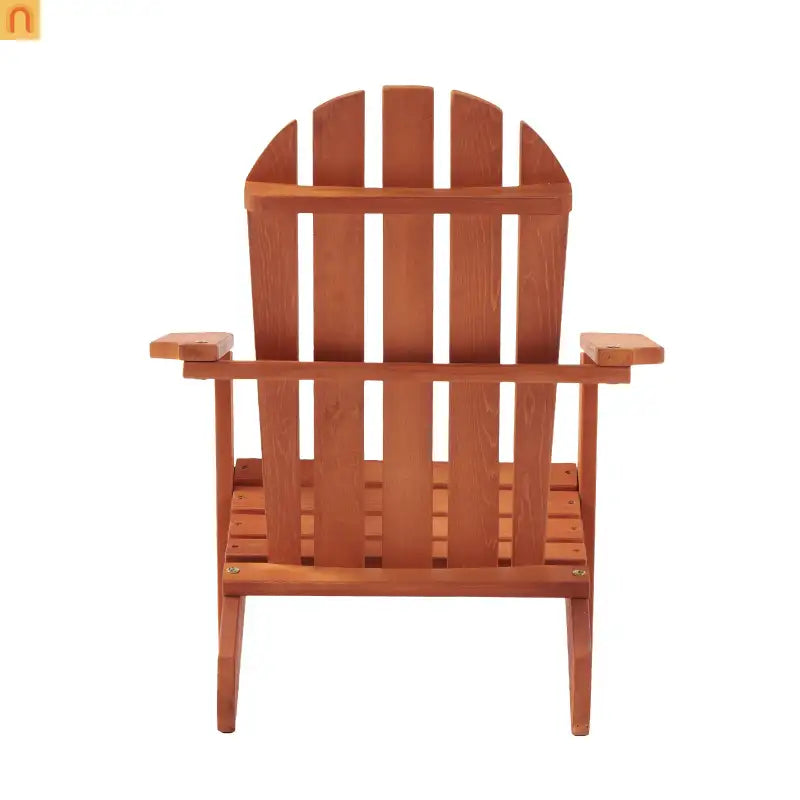 Outdoor Kids Adirondack Chair Hemlock Wood Red 80lb Capacity