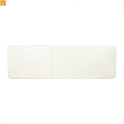 Outdoor Chaise Lounge Cushion Waterproof Fabric Cream 78.75in