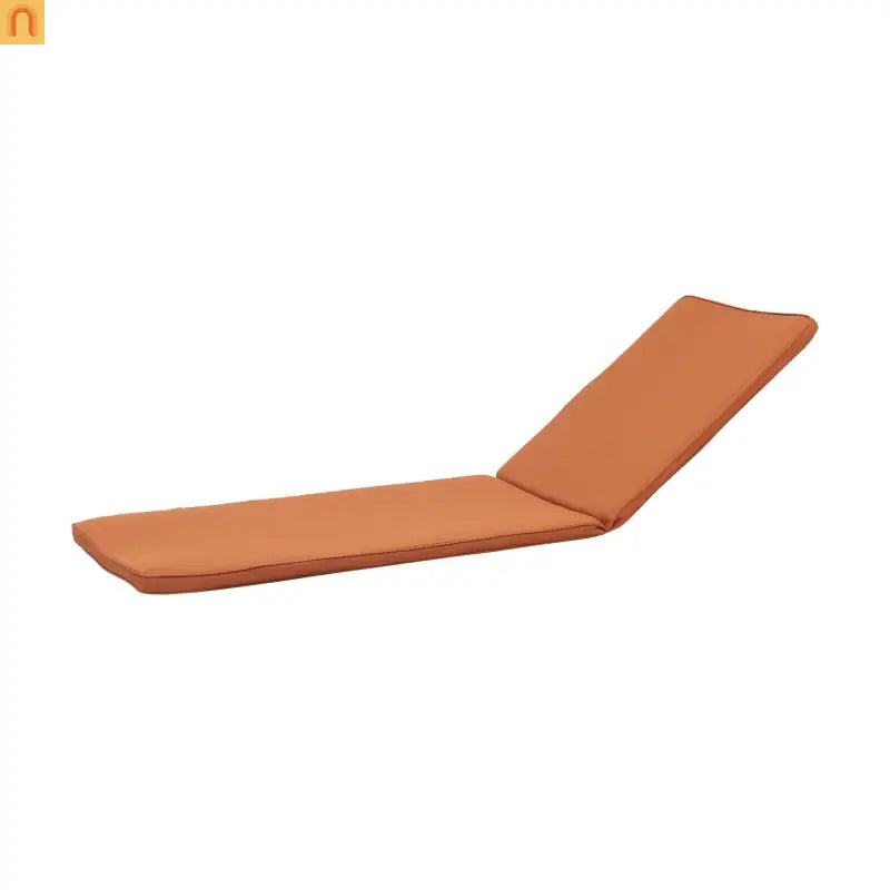 Chaise Lounge Cushion Water-Resistant Orange 78.75x23.75