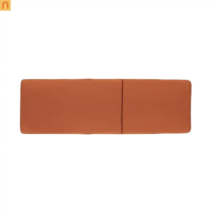 Chaise Lounge Cushion Water-Resistant Orange 78.75x23.75
