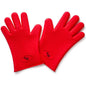 Chef's Star BBQ Cooking Gloves - Red
