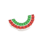 Christmas Bunting - Seasonal Decor - Custom Printed - Made Using LEGO® Parts