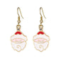 Christmas Ear Decor Hooks Creative Ladies Holiday Earrings