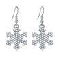 Christmas Ear Decor Hooks Creative Ladies Holiday Earrings