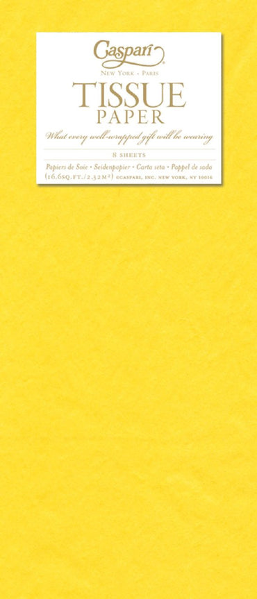 Tissue Paper, Yellow, 8-Sheets