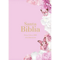 Biblia Rvr 1960 Letra Súper Gigante Símil Piel Rosa Claro (Bible Rvr 1960 Super Giant Print Leatherlike Light Pink Butterfly (Spanish Edition) - Leather