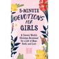 5-Minute Devotions for Girls: A Tween's Weekly Christian Devotional for a Life of Hope, Faith, and Love - Hardcover