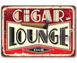 Cigar Lounge 2 - Metal Sign