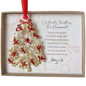 Gold Cardinal Tree Ornament