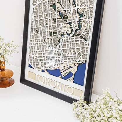 3D City Map Toronto