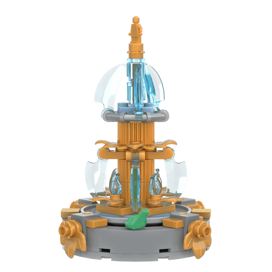 City Park Fountain Build Kit -Made Using LEGO® Parts