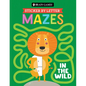 Brain Games - Sticker by Letter - Mazes: In the Wild - Paperback