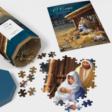 O Come Let Us Adore Him - Simon Treadwell - 1000 Piece Puzzle