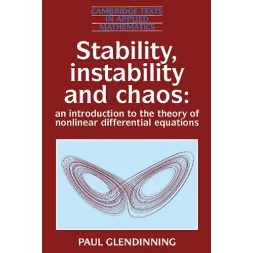 Stability, Instability and Chaos - Paperback