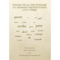 Syntactical Dictionary of Spanish Prepositions and Verbs - Hardcover